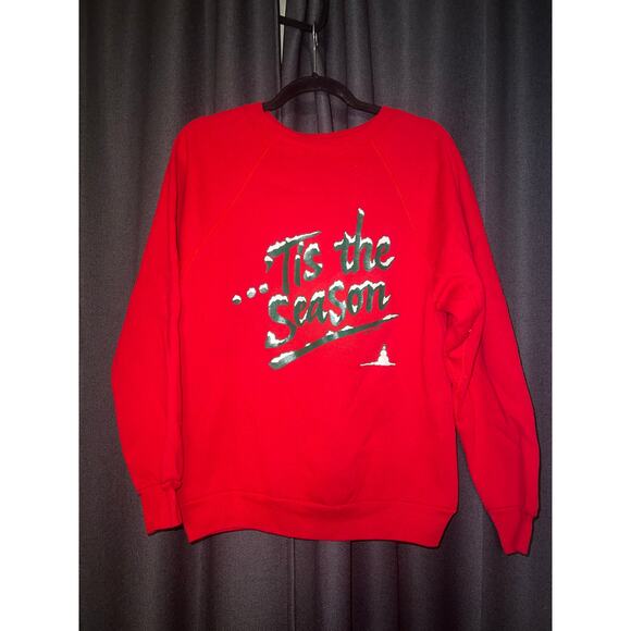 Ugly Christmas Sweater Xmas Sweatshirt Crewneck Size Medium Vintage - Picture 1 of 3